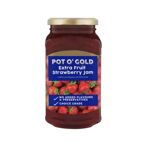 pot o gold strawberry jam 720g