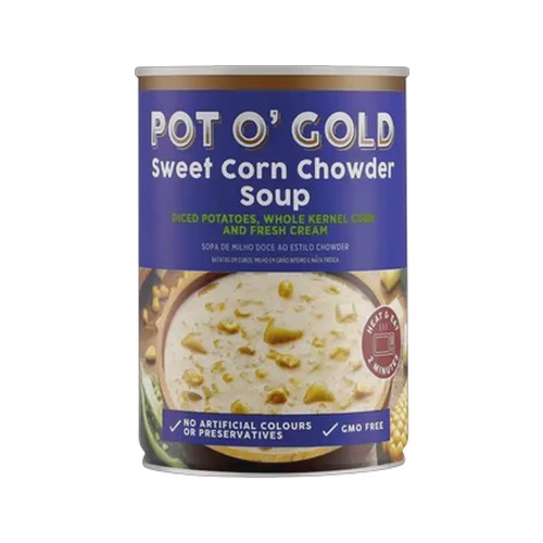 pot o gold sweet corn chowder soup 410g