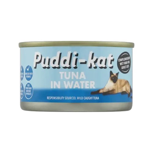 puddi-kat wet cat food tuna in water 85g