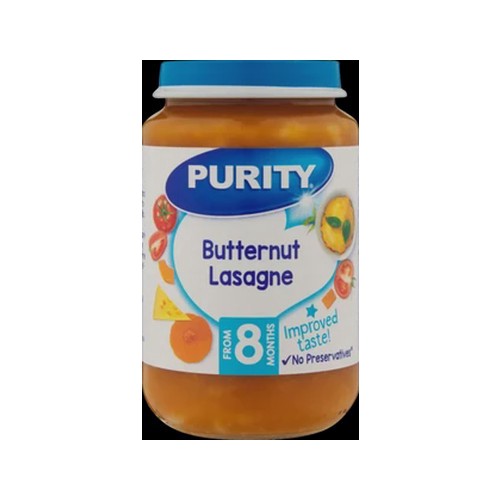 PURITY Butternut Lasagne Baby Food 8 Months+ 200ml