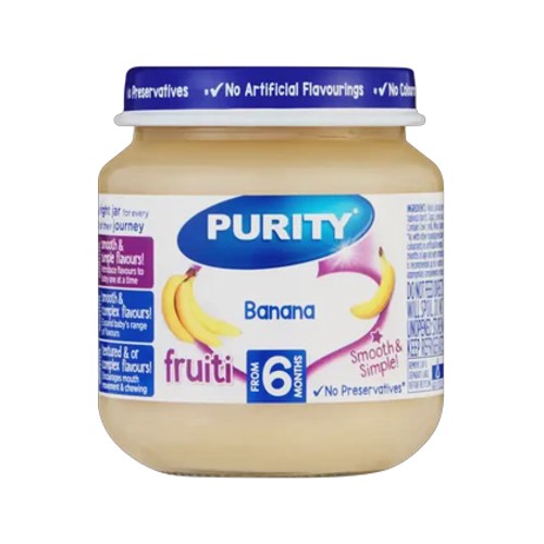 purity from 6 months banana fruiti 125ml