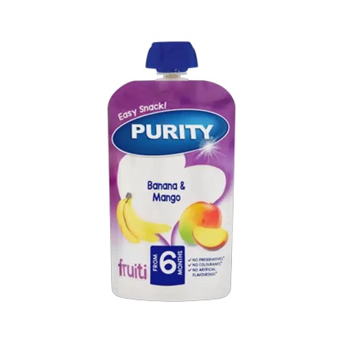 purity from 6 months banana & mango fruiti 110ml