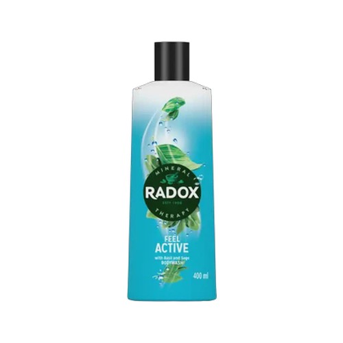 radox mineral therapy feel active bodywash 400ml