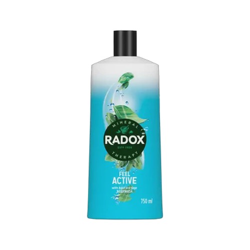 radox mineral therapy feel active bodywash 750ml