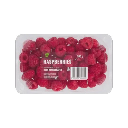raspberries 200g