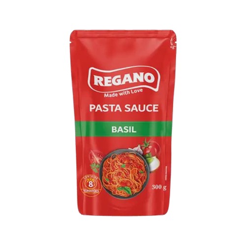 regano tomato basil pasta sauce 300g