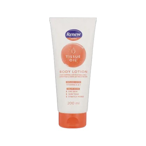 renew derma body lotion with tissue oil 200ml