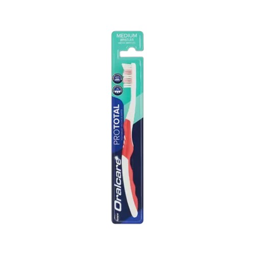 renew oralcare medium pro total toothbrush 1s colour may vary