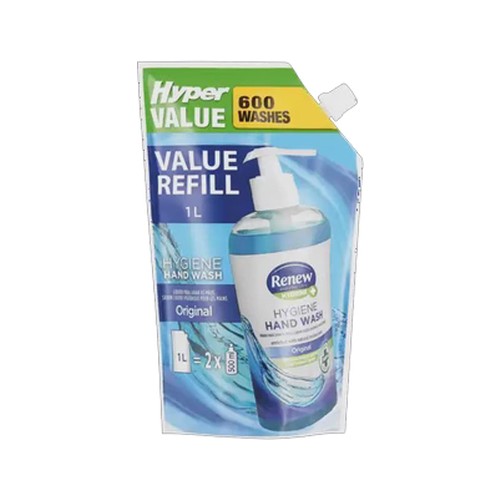 renew original liquid hand wash refill pouch 1l