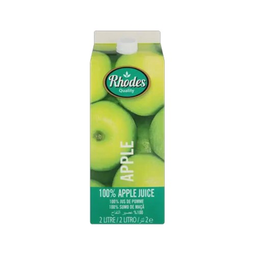 rhodes quality 100 apple juice 2l