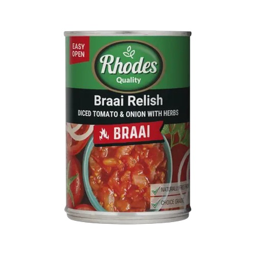 rhodes quality braai relish 410g