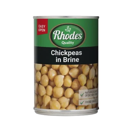 Rhodes Quality Chickpeas in Brine 410g