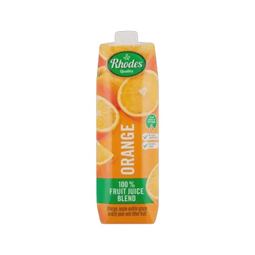 Rhodes Quality Orange 100 Fruit Juice Blend 1l