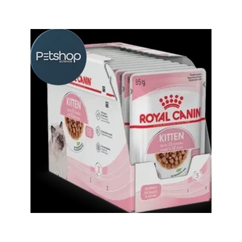 Royal Canin Gravy-Salsa Kitten Wet Cat Food 12 x 85g