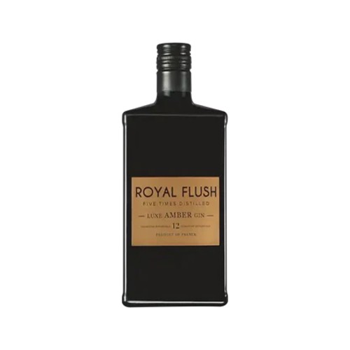 Royal Flush Luxe Amber Gin Bottle 750ml