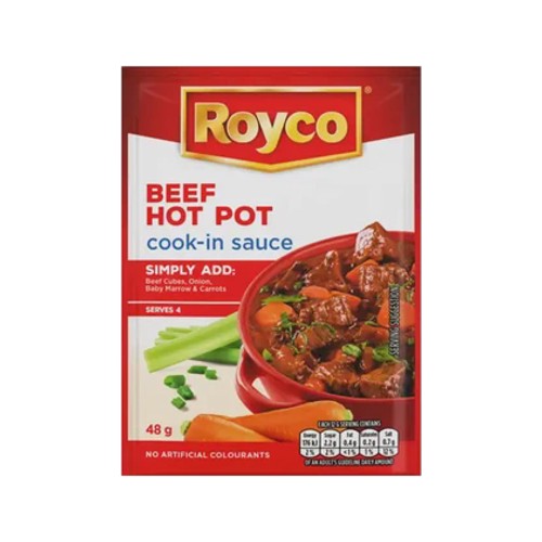 Royco Beef Hot Pot Cook-In Sauce 48g
