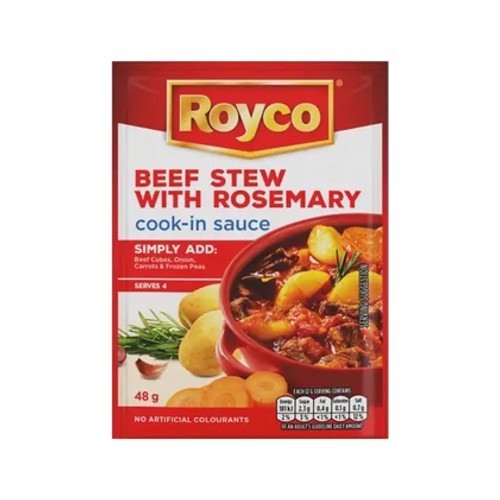 Royco Beef Stew with Rosemary Cook-In-Sauce 48g