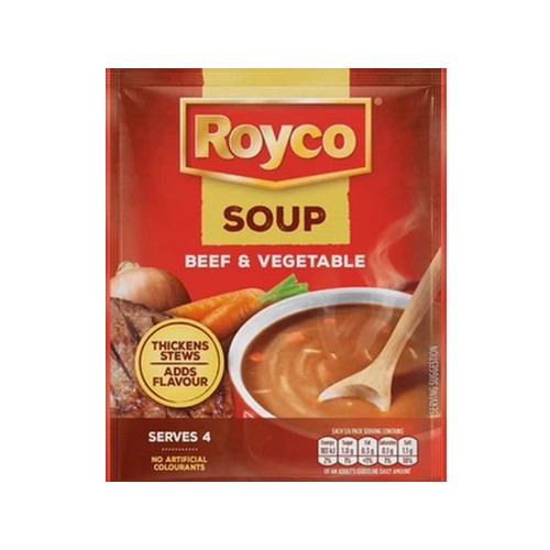 Royco Beef & Vegetable Soup Packet 50g