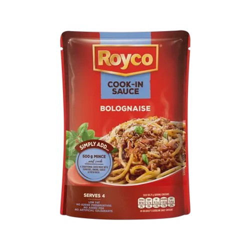 royco bolognaise cook-in sauce 415g