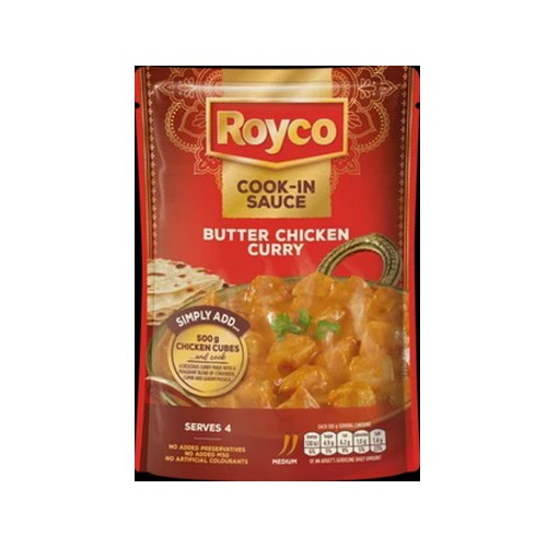 Royco Butter Chicken Curry Cook-In Sauce 400g
