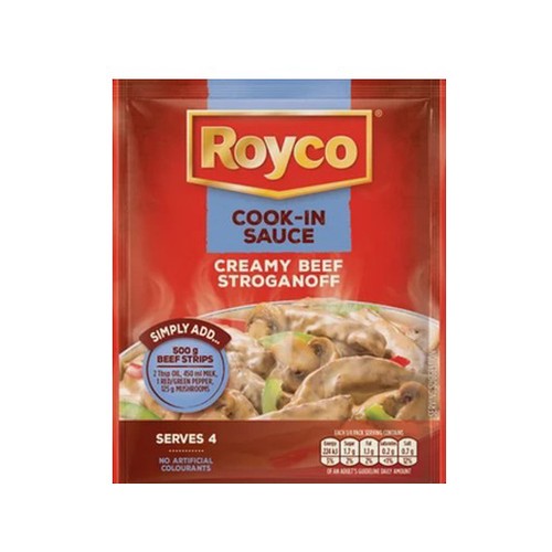 Royco Creamy Beef Stroganoff Instant Cook-In-Sauce 57g
