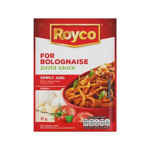 royco pasta sauce for bolognaise 37g