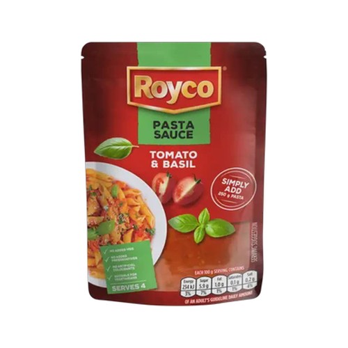 royco tomato & basil pasta sauce 400g