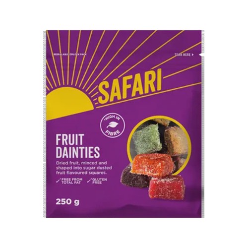 safari fruit dainties 250g