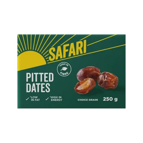 safari pitted dates 250g