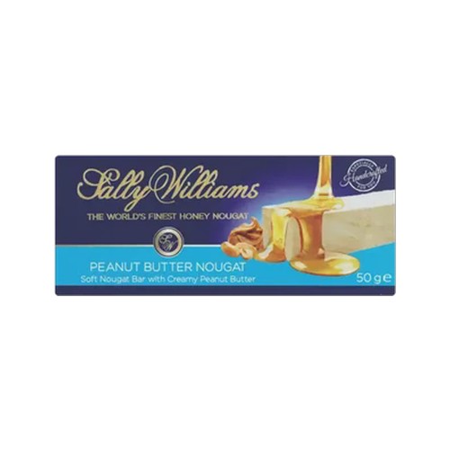 sally williams peanut butter nougat 50g
