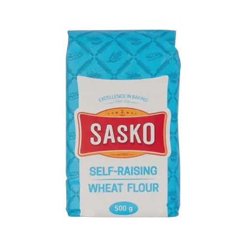 sasko self-raising wheat flour 500g