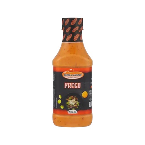 sauce-a-licious prego sauce bottle 500ml