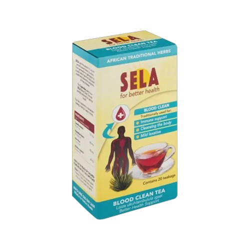 sela blood clean support teabags 20 pack