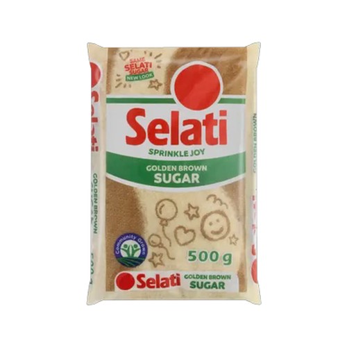 selati golden brown sugar 500g