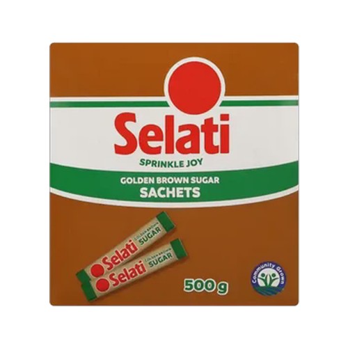 selati golden brown sugar sticks 500g