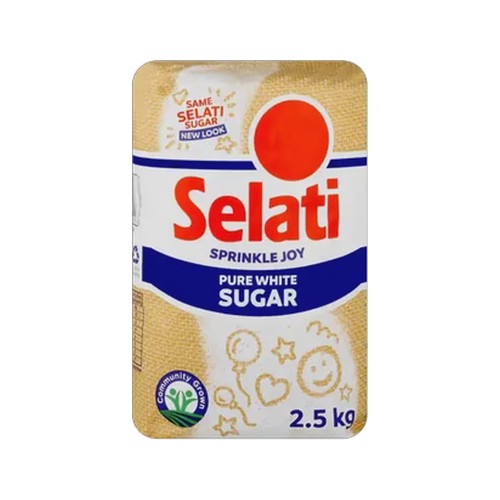 selati pure white sugar bag 25kg