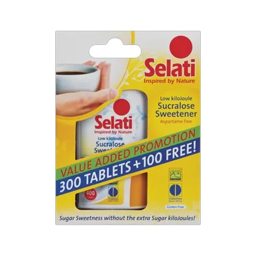 selati sucralose sweetener 400 pack
