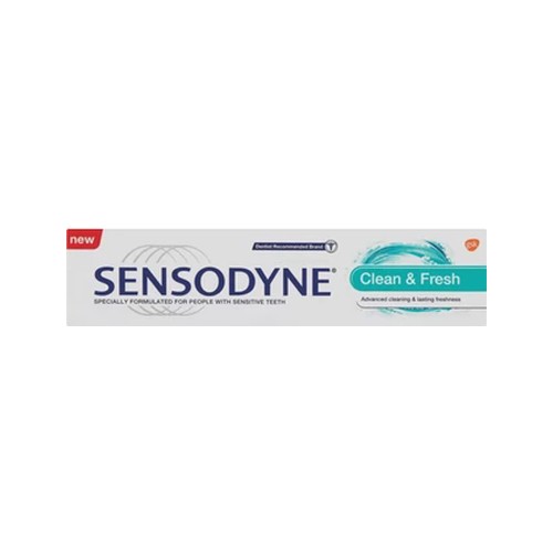 sensodyne clean & fresh toothpaste 75ml