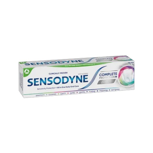 sensodyne complete protection advanced whitening fluoride toothpaste 75ml