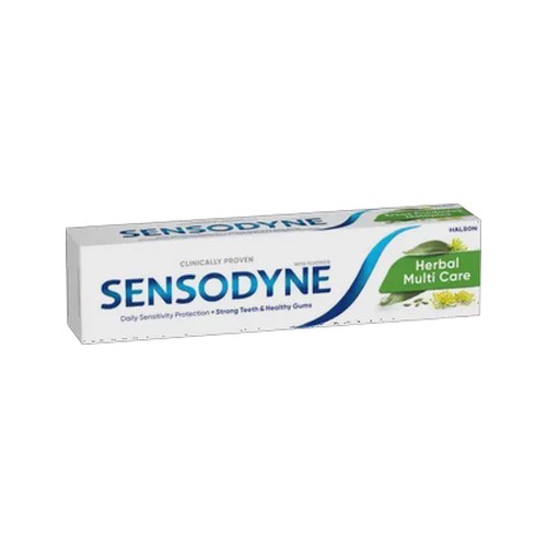sensodyne herbal multi care toothpaste with eucalyptus & fennel extracts 75ml