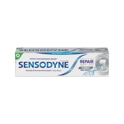 sensodyne repair & protect whitening fluoride toothpaste 75ml