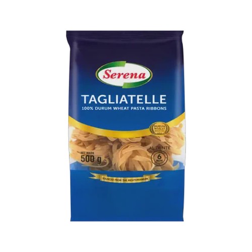 serena tagliatelle pasta ribbons 500g