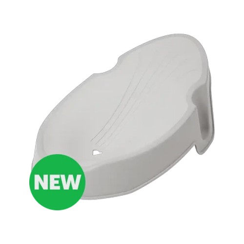 shnuggle taupe newborn bath support seat