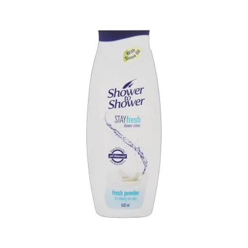 shower to shower stayfresh fresh powder shower creme 500ml