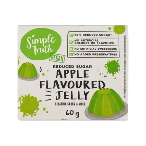 simple truth apple flavoured jelly 60g