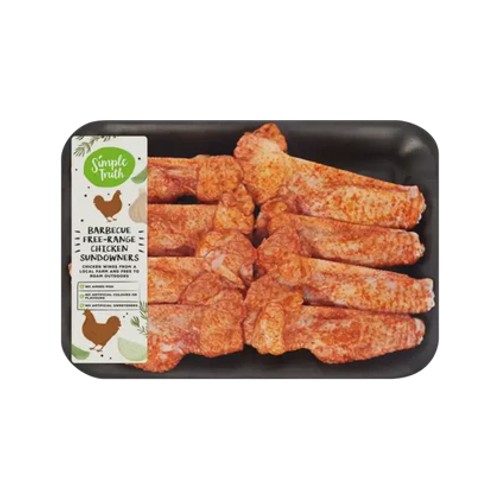 simple truth barbecue free-range chicken sundowners 500g - 600g