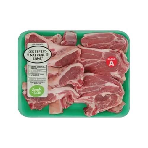 simple truth free range certified natural lamb pack 1100g - 1300g