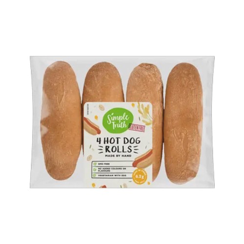 simple truth gluten free hot dog rolls 4-pack