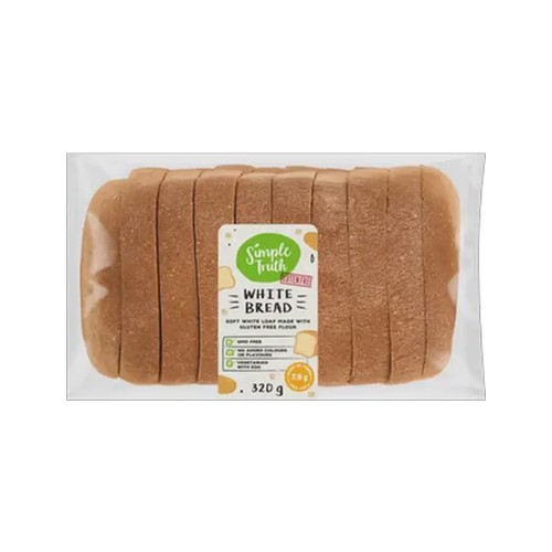simple truth gluten free white bread 320g