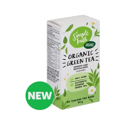 simple truth organic green tea tea bags 20-pack